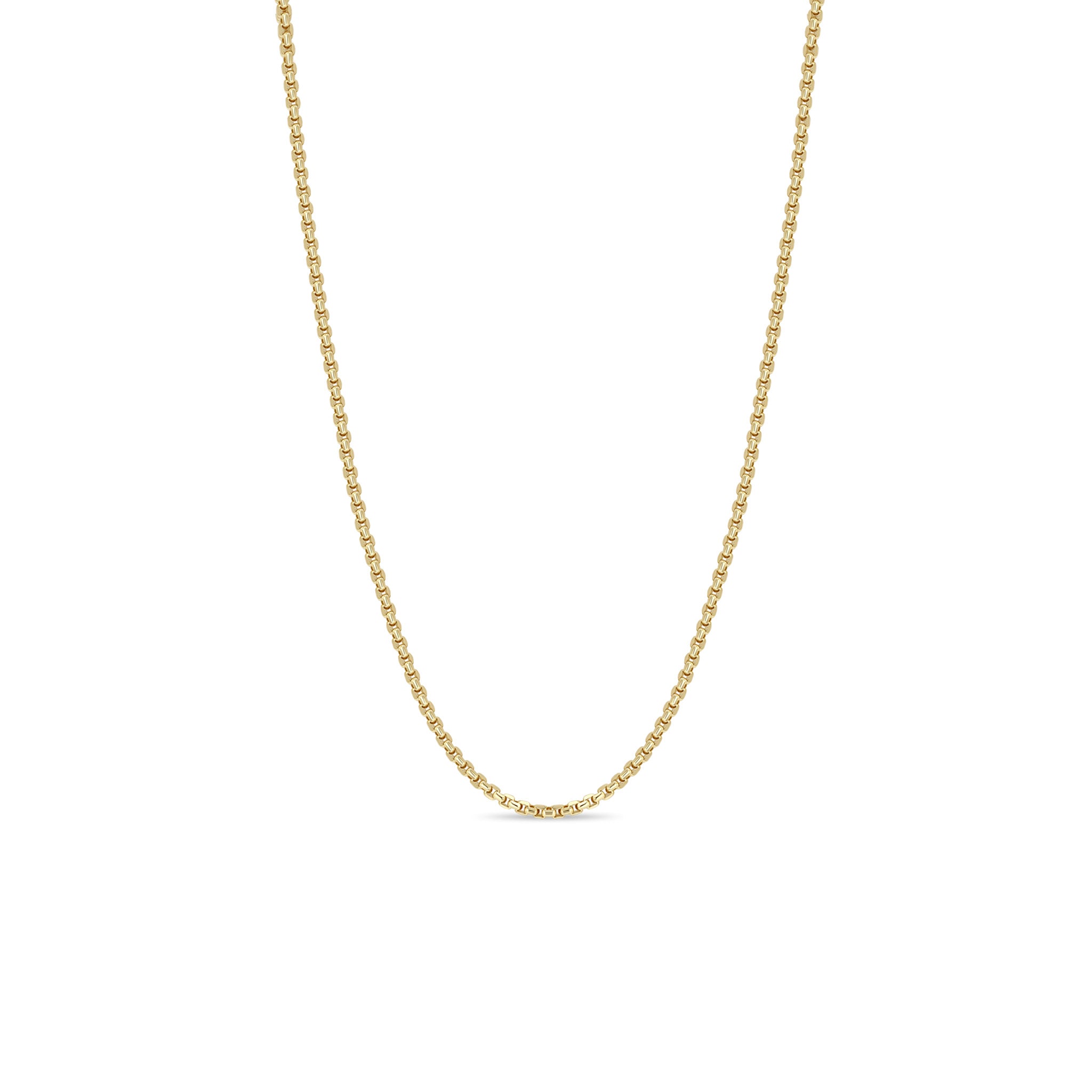 Zoë Chicco 14k Gold Extra Small Box Chain Necklace