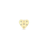 Zoë Chicco 14k Gold Scattered Star Set Diamonds Aura Heart Charm Pendant