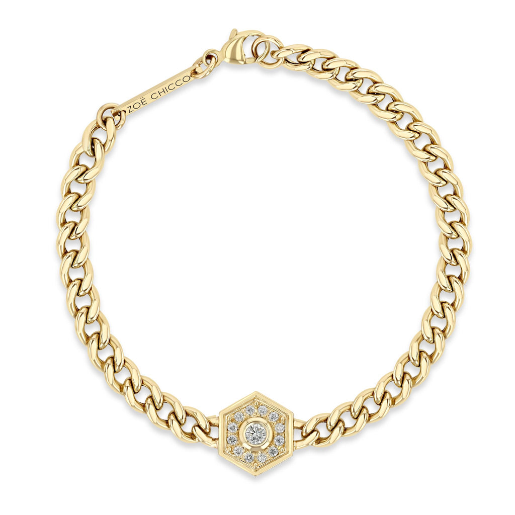 Zoe chicco curb chain bracelet Clearance