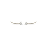 14k Prong Diamond Whisp Studs