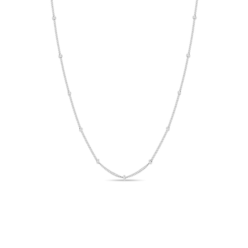 Sterling Silver Satellite Chain Necklace - SALE