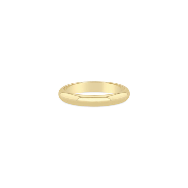 Zoë Chicco 14k Gold 3mm Half Round Ring
