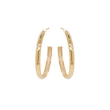 14k Large Chubby Hoops - SALE