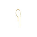 Single Zoë Chicco 14k Gold Wire Hook Earring