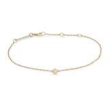 Zoë Chicco 14k Rose Gold Itty Bitty Sun Bracelet