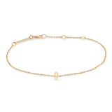 Zoë Chicco 14k Gold Itty Bitty Female Symbol Bracelet