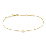 Zoë Chicco 14k Gold Itty Bitty Female Symbol Bracelet