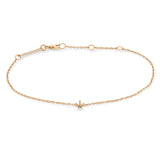 Zoë Chicco 14k Rose Gold Itty Bitty Mary Jane Bracelet