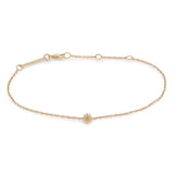 Zoë Chicco 14k Gold Itty Bitty Compass Bracelet