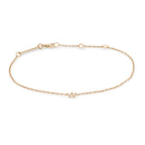 Zoe Chicco 14k Rose Gold Itty Bitty Snake Bracelet