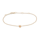 Zoë Chicco 14k Rose Gold Itty Bitty Cat Bracelet