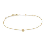 Zoë Chicco 14k Yellow Gold Itty Bitty Cat Bracelet