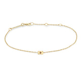 Zoë Chicco 14k Gold Itty Bitty Queen of Hearts Card Bracelet