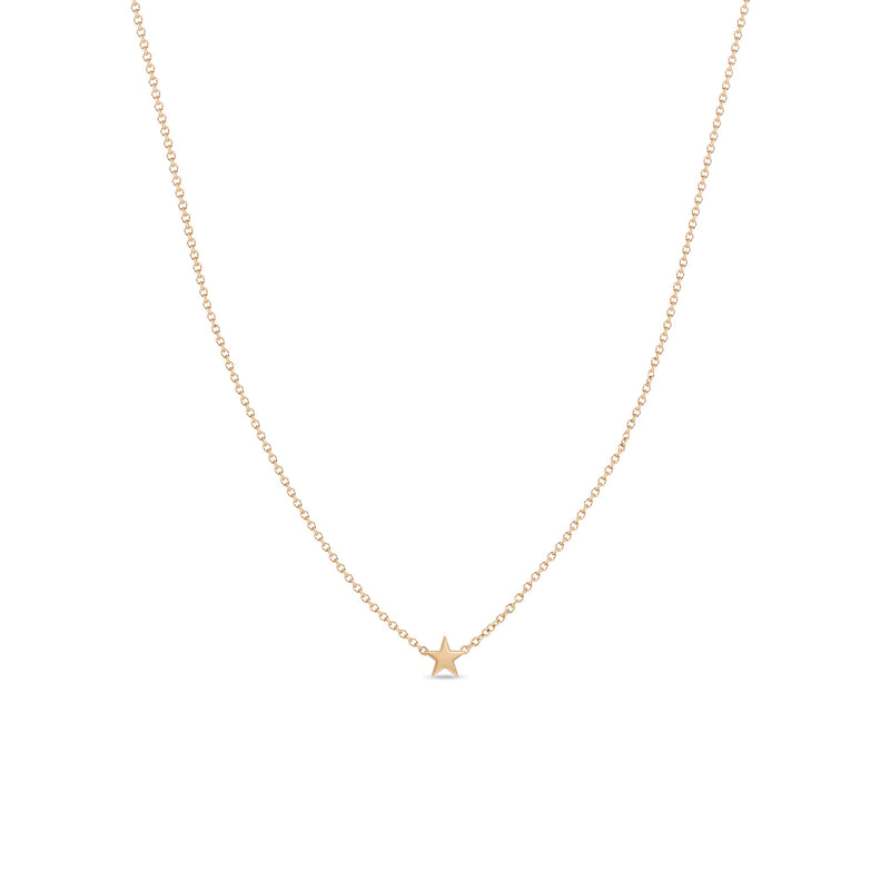 Zoë Chicco 14k Gold Itty Bitty Star Necklace