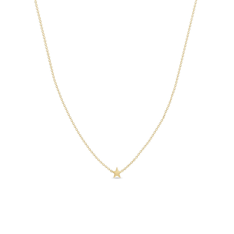 Zoë Chicco 14k Gold Itty Bitty Star Necklace