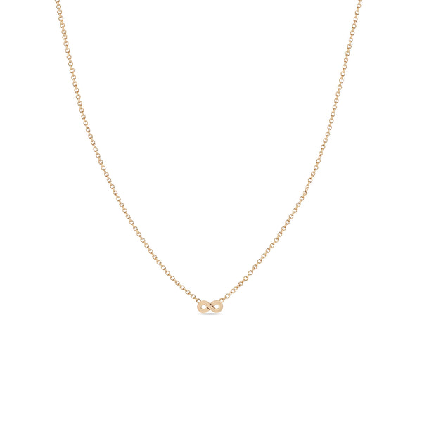 Zoë Chicco 14k Rose Gold Itty Bitty Infinity Necklace