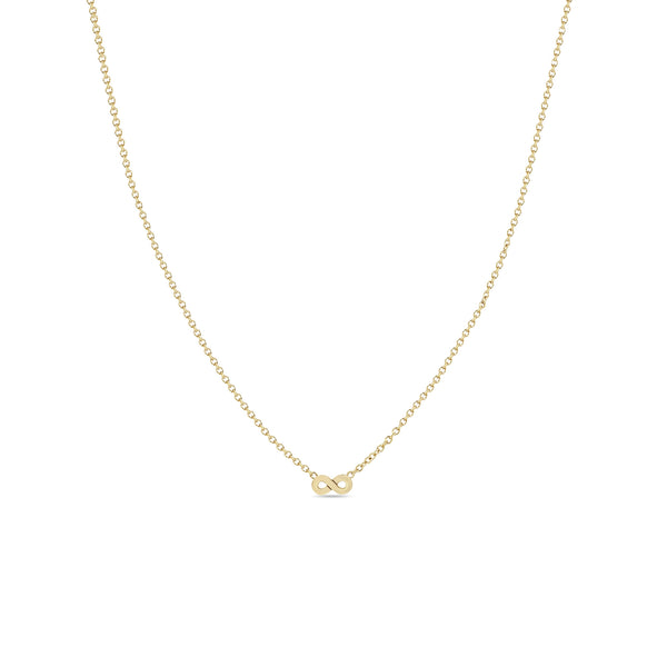 Zoë Chicco 14k Yellow Gold Itty Bitty Infinity Necklace