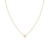 Zoë Chicco 14k Yellow Gold Itty Bitty Sun Necklace