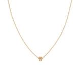 Zoë Chicco 14k Rose Gold Itty Bitty Dog Paw Necklace