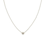 Zoë Chicco 14k White Gold Itty Bitty Bee Necklace