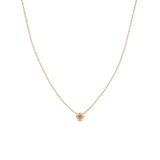 Zoë Chicco 14k Rose Gold Itty Bitty Compass Necklace