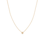 Zoë Chicco 14k Gold Itty Bitty Volleyball Necklace