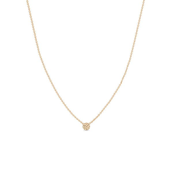 Zoë Chicco 14k Gold Itty Bitty Volleyball Necklace