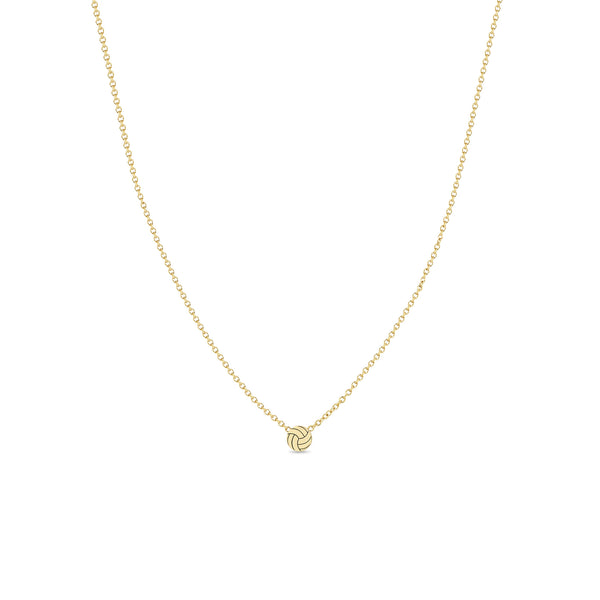 Zoë Chicco 14k Gold Itty Bitty Volleyball Necklace