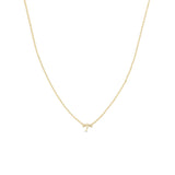 Zoë Chicco 14k Gold Itty Bitty Dragonfly Necklace