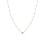 Zoë Chicco 14k Gold Itty Bitty Turtle Necklace