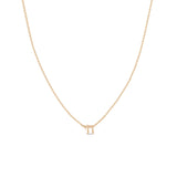 Zoë Chicco 14k Gold Itty Bitty Chai Necklace