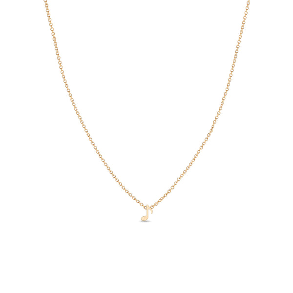 Zoë Chicco 14k Gold Itty Bitty Music Note Necklace