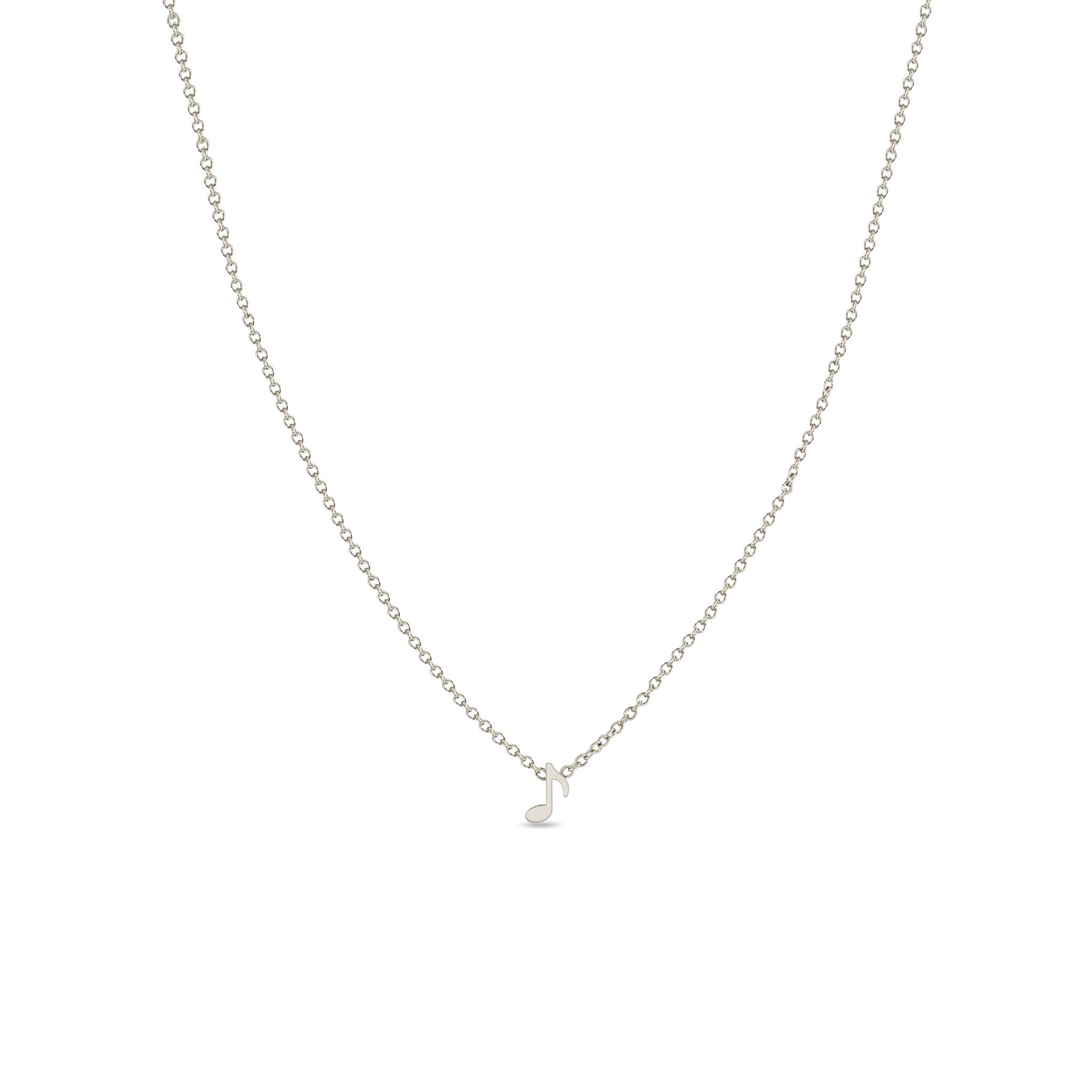 Zoë Chicco 14k Gold Itty Bitty Music Note Necklace