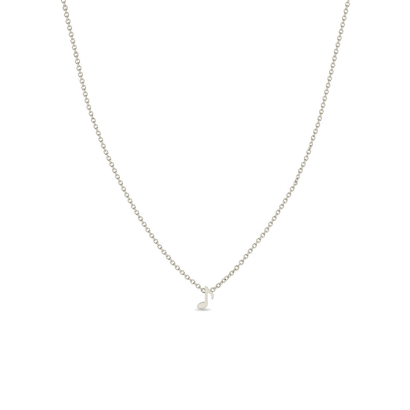 Zoë Chicco 14k Gold Itty Bitty Music Note Necklace