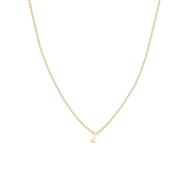 Zoë Chicco 14k Gold Itty Bitty Music Note Necklace