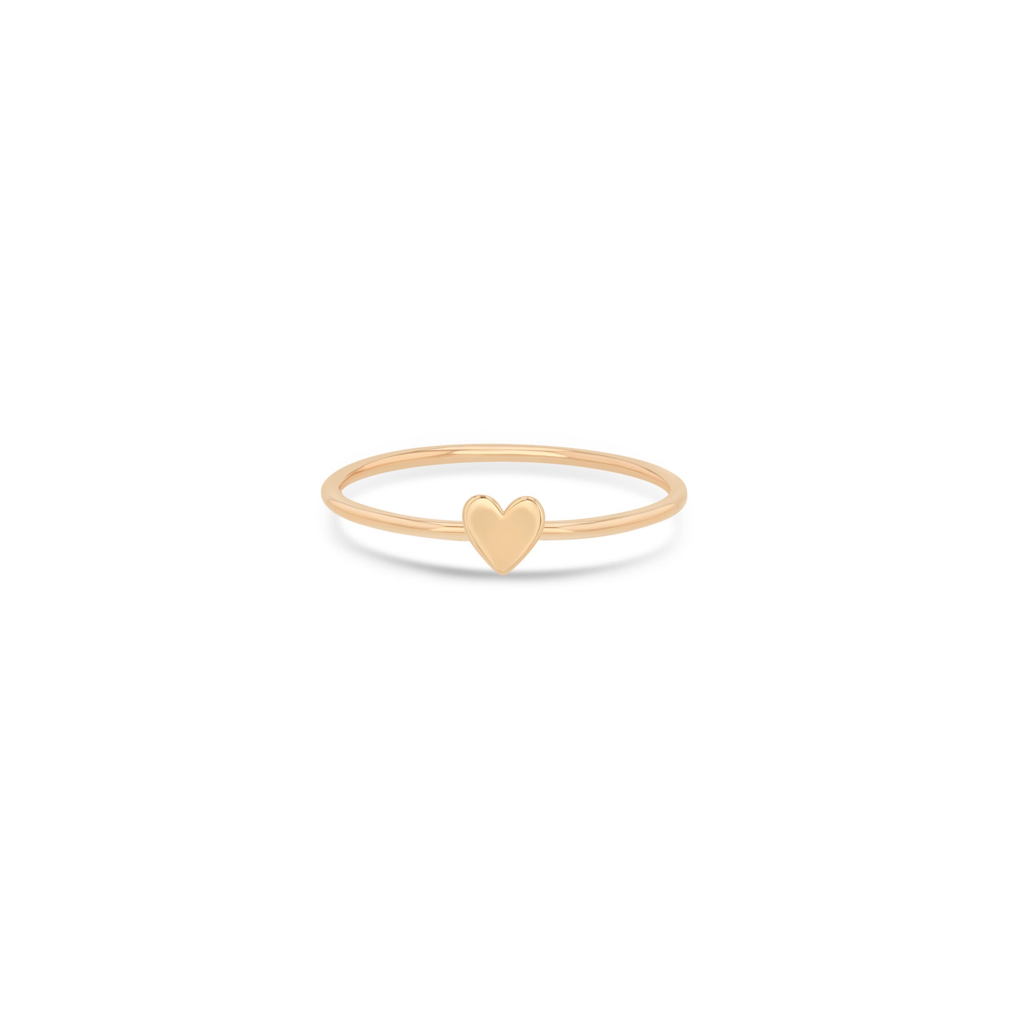 Zoë Chicco 14k Gold Itty Bitty Heart Ring