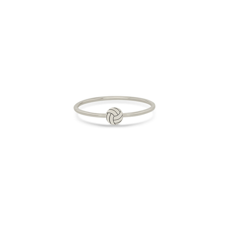 Zoë Chicco 14k Gold Itty Bitty Volleyball Ring