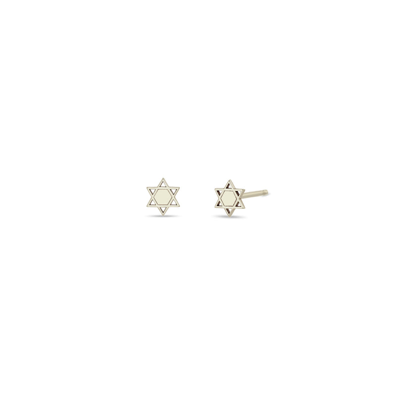 Zoë Chicco 14k Gold Itty Bitty Star of David Stud Earring – ZOË CHICCO