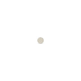 Zoë Chicco 14k White Gold Itty Bitty Disc Stud Earring