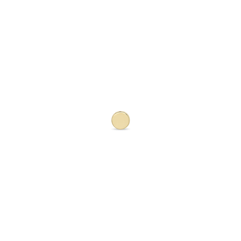 Zoë Chicco 14k Yellow Gold Itty Bitty Disc Stud Earring