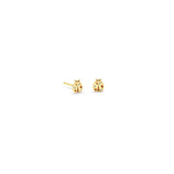 Pair of Zoë Chicco 14k Gold Itty Bitty Diamond Ladybug Stud Earrings
