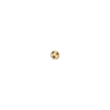 Single Zoë Chicco 14k Gold Itty Bitty Soccer Ball Stud Earring