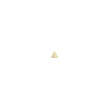 Zoë Chicco 14k Yellow Gold Itty Bitty Triangle Stud Earring