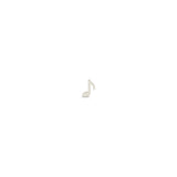 Zoë Chicco 14k Gold Itty Bitty Music Note Stud Earring