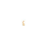 Zoë Chicco 14k Gold Itty Bitty Bunny Stud Earring for the Left Ear