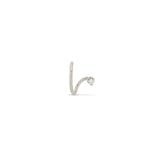 14k Wire Illusion Huggie Hoops