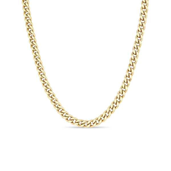 Zoe Chicco Men's 14k Gold Large Curb Chain Necklace