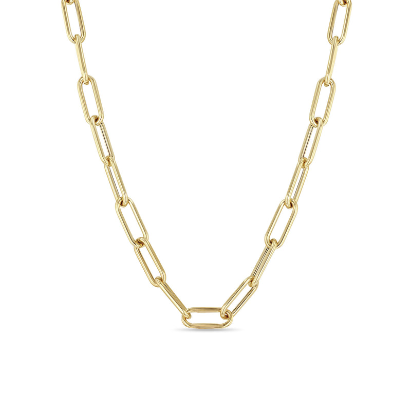 Zoë Chicco 14k Yellow Gold Large Paperclip Chain Necklace