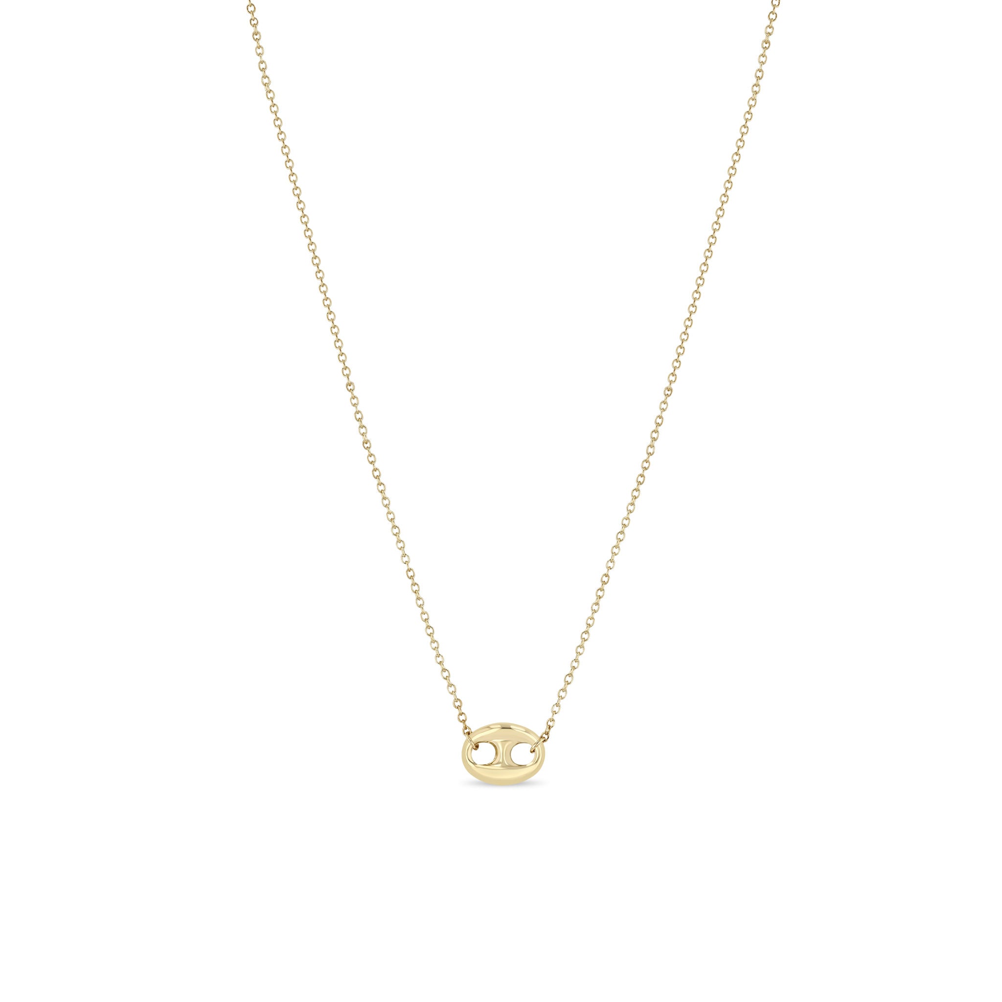 Zoë Chicco 14k Gold Single Large Mariner Link Necklace