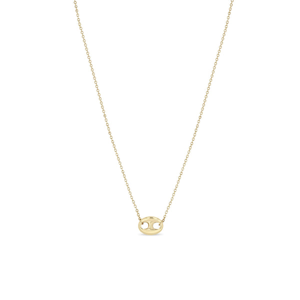 Zoë Chicco 14k Gold Single Large Mariner Link Necklace